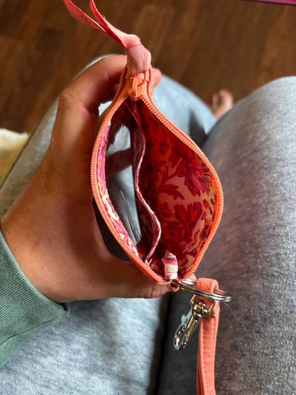 Vera Bradley lanyard coin